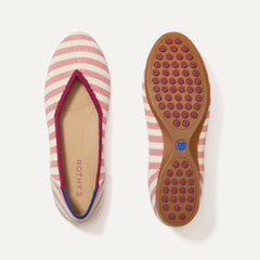 The Daily Flat - Coral Cabana Stripe