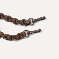 The Crossbody Strap - Espresso Chain-Knit