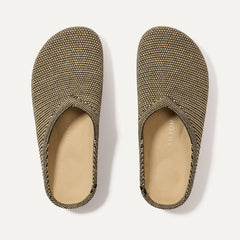 The Casual Clog - Toffee Raffia-Knit