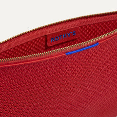 The Convertible Clutch - Scarlet Open-Knit