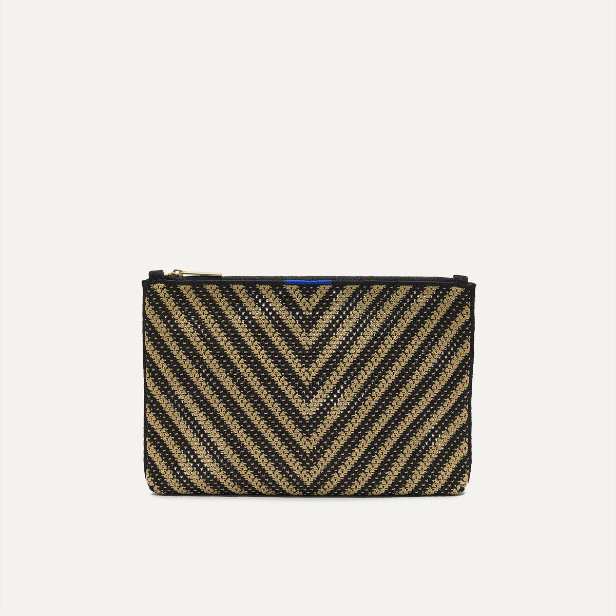 The Convertible Clutch - Toffee Chevron