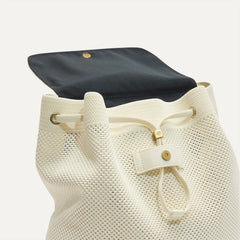 The Cinch Backpack - Coconut Crochet